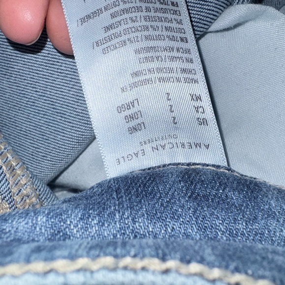 American Eagle hi-rise distressed jeggings - Picture 5 of 5